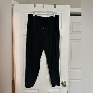 American Eagle black jogger sweatpants - size L